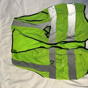 High-Visibility Safety Vest with Reflective Stripes